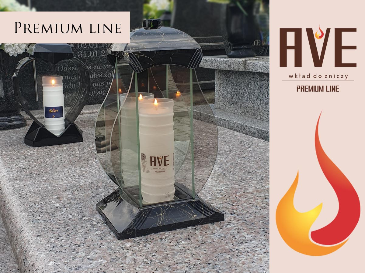 AVE PREMIUM LINE - nowa linia wkładów do zniczy