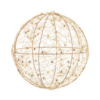 Figurka LED KULA 148119 złoty 15cm