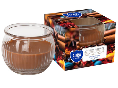 Świeca w szkle SN69-406 Bispol - Christmas spices
