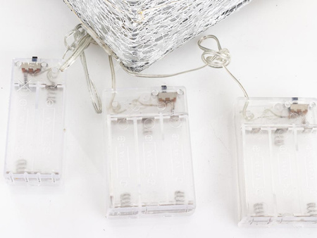 Pudełka ozdobne LED 171265 kpl 3szt 30-24-18cm