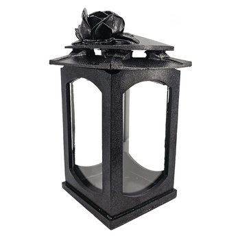 Znicz K-9617 KATEDRA żywica czarny (4szt)