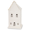 Figurka LED domek 168748 biały 15,5x8cm