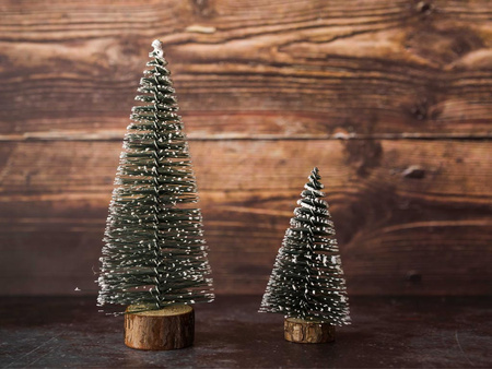 Drzewko sztuczne 27387 zielony 3szt 15cm