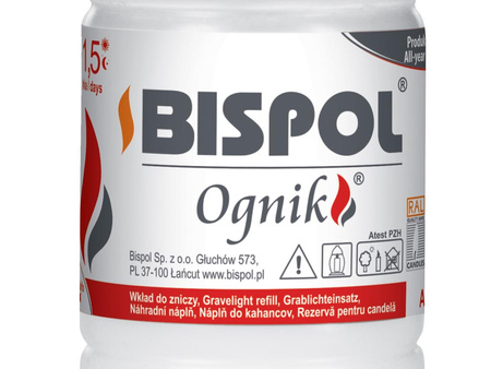 Wkład parafinowy WP0 OGNIK Bispol (30szt)
