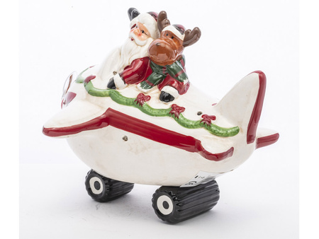 Figurka led grająca SAMOLOT 122378 ze śmigłem 21cm