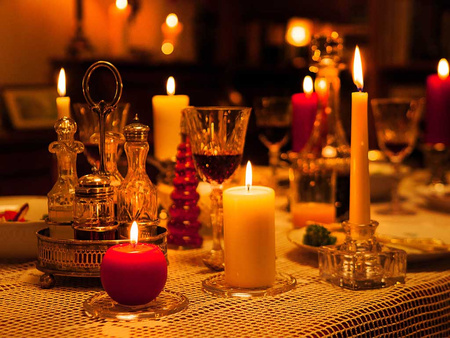 Świeca stoż. s30-1-271 245/23 m.srebr Bispol 30szt