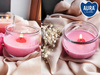 Świeca w szkle SN69-373 Bispol - Dark fruit Almond