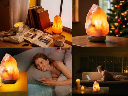 Lampa solna himalajska 26920 natural 3-5kg