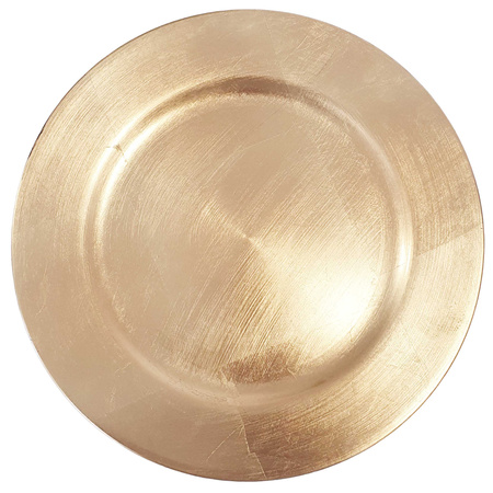 Podstawka świecznik FA001/F/G koło złoty 33cm