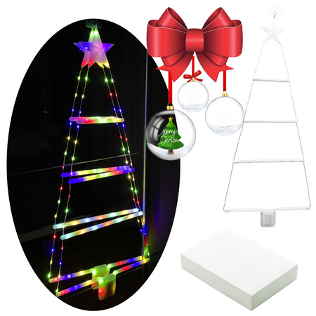 Choinka świąteczna LED 27403 multikolor 90x40cm