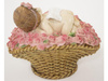 Figurka DZIECKO 114809 śpiące w koszyczku 10cm 