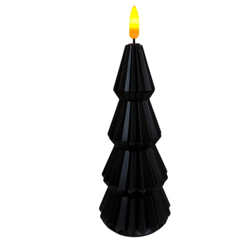 Figurka LED CHOINKA 30/23/WAX czarny 17,5cm