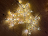 Gwiazda led 146989 duży złoty 30x30x8cm