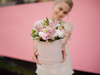 Flower BOX mały 26711 czarny 13cm