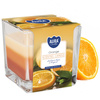 Świeca w szkle SNK80-63 Bispol - Orange