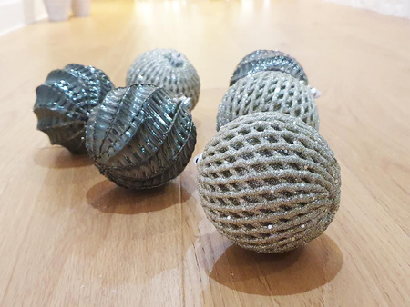 Zawieszka BOMBKA SY11 zielony 6szt 8cm
