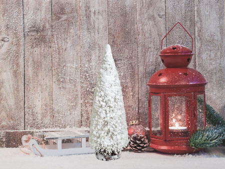 Drzewko sztuczne 27384 śnieg 25cm