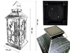 Latarnia plastikowa SOLAR 27112 czarny 28x14cm