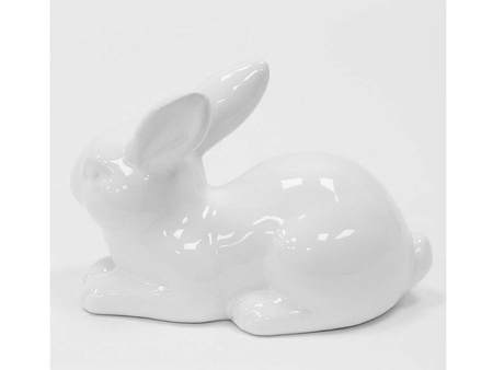 Figurka ZAJĄC 111688 biały 14,5cm
