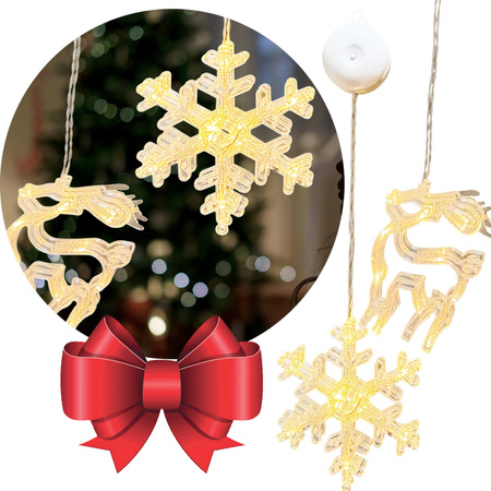 Ozdoba świąteczna LED 27405 2szt 42cm