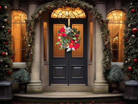 Wianek świąteczny LED 27371 G.BETLEJEMSKA 30cm