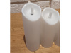 Świeca LED płomień wąska biały 12,5/5cm 1/20/WAX