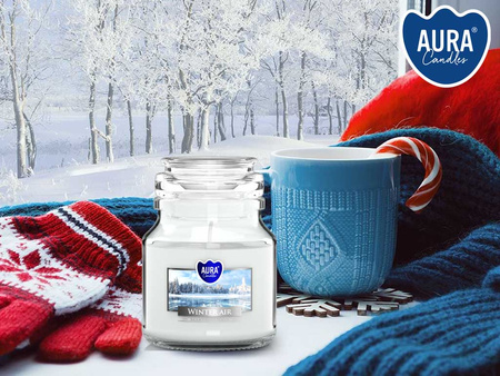 Świeca w szkle SND71-375 Bispol - Winter air