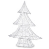 Figurka LED CHOINKA 173538 srebrny 48cm