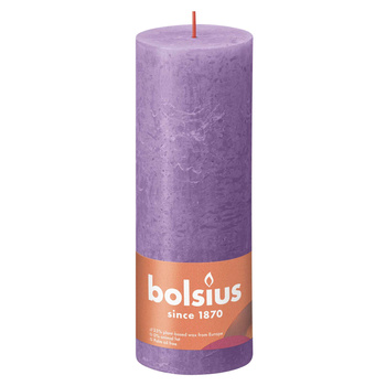 Świeca pieńkowa rustic 190/68 k. Intensywny fi BOL