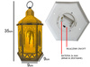 Latarnia plastikowa LED 26567 ŚWIECZKI biały 31cm