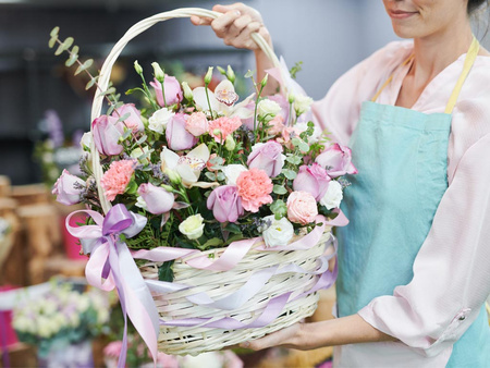 Kosz prezentowy 26781 ŚREDNI 44x32x23cm 