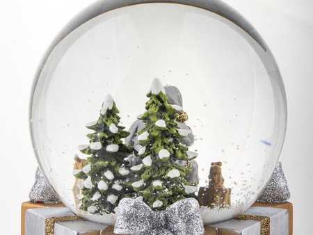 Pozytywka SZKLANA KULA 139897 MIKOŁAJ 16x11cm