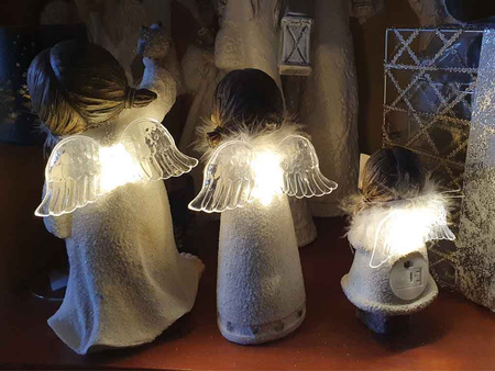 Figurka led ANIOŁEK 140044 25x14x11cm
