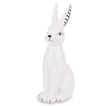 Figurka ZAJĄC 144643 biały 23cm