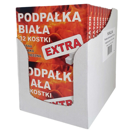 PODPAŁKA kostka biała Extra 32kst