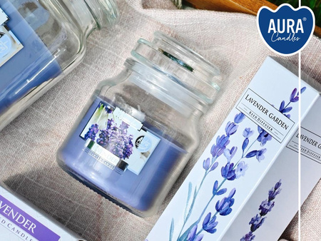 Świeca w szkle SND71-79 Bispol - Lavender