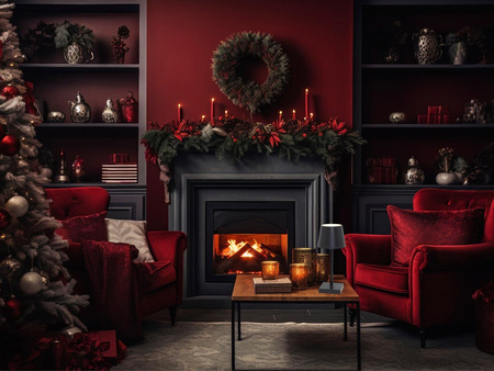 Lampa LED 27214 czarny 26cm