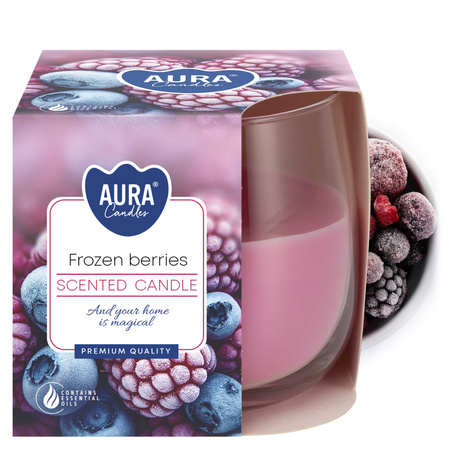 Świeca w szkle SN71-314 Bispol - Frozen berries