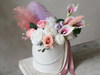 Flower BOX duży 26715 różowy 14cm