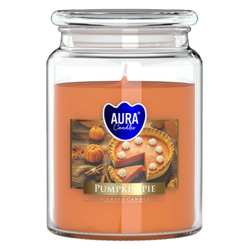 Świeca w szkle SND99-347 Bispol 100h Pumpkin pie