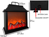 Kominek LED 26569 27,5x27,5x14,5cm