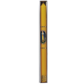 Świeca gromnica DUŻA 40cm 249 żółty