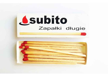 Zapałki zniczowe SUBITO (10szt)