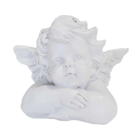 Figurka ANIOŁ AT5-146457 biały myślący mix 6,5cm