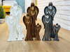 Figurka ANIOŁ 6704-0032 srebrny 41cm