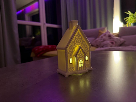 Figurka LED DOMEK 168751 biały 13,5x9cm