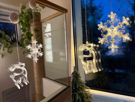 Ozdoba świąteczna LED 27405 2szt 42cm