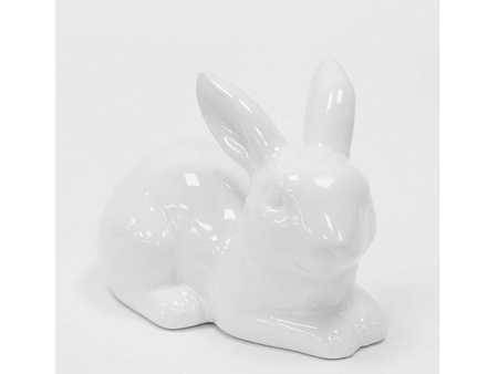 Figurka ZAJĄC 111688 biały 14,5cm