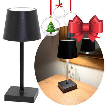 Lampa LED 27214 czarny 26cm