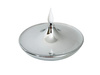 Świeca LED waza AW-2 srebrny 6szt  8x11cm